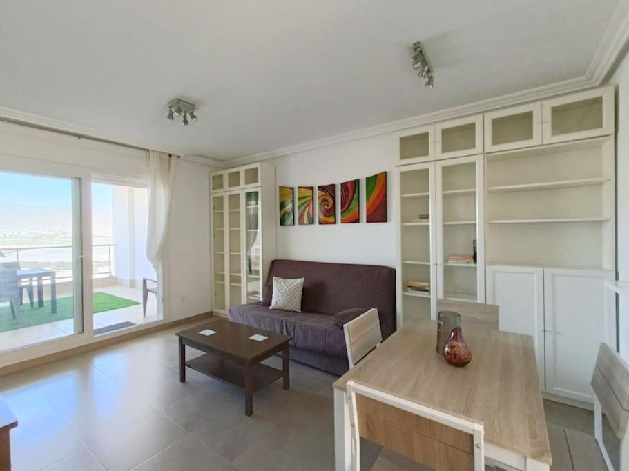 Mar Y Sal 11 Suites, Gran Terraza Con Vistas Al Mar, 2 Hab Y Piscina Roquetas de Mar Ngoại thất bức ảnh